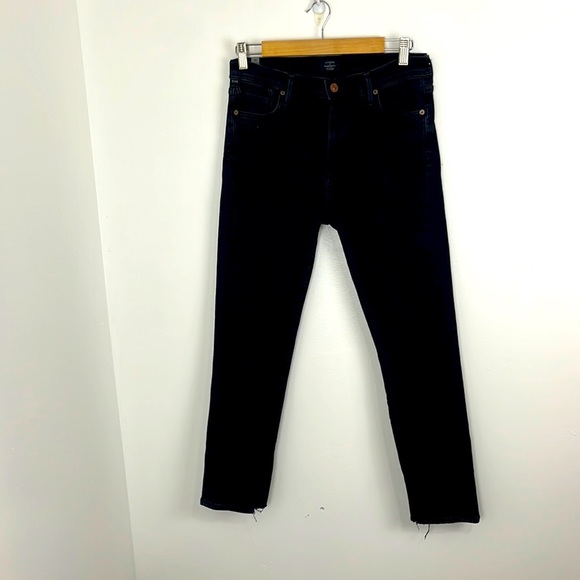 Citizens for Humanity Rocket Crop High Rise Skinny Black Jeans - Picture 3 of 11